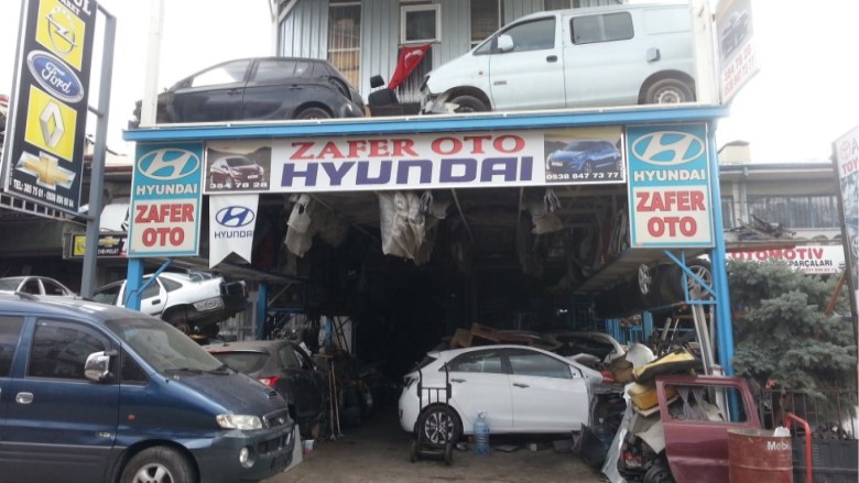 Zafer Hyundai çıkma yedek parça Ostim Ankara